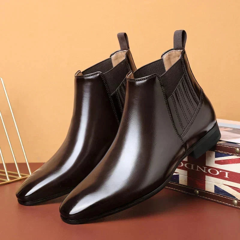 Chelsea Stiefeletten Damen | Spitze Zehenpartie & Schlupfform 1
