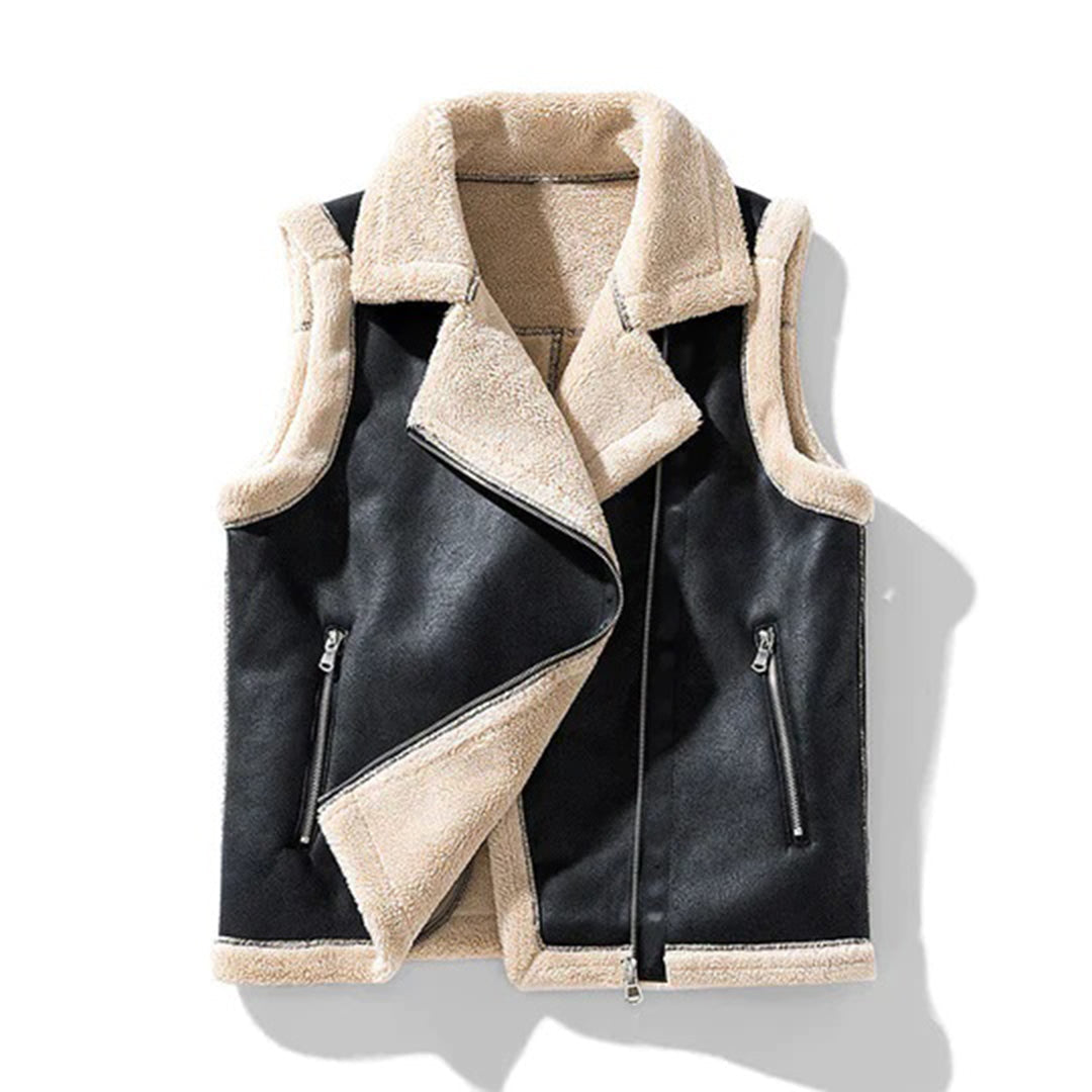 Sherpa Weste Damen | Warm & Kuschelig