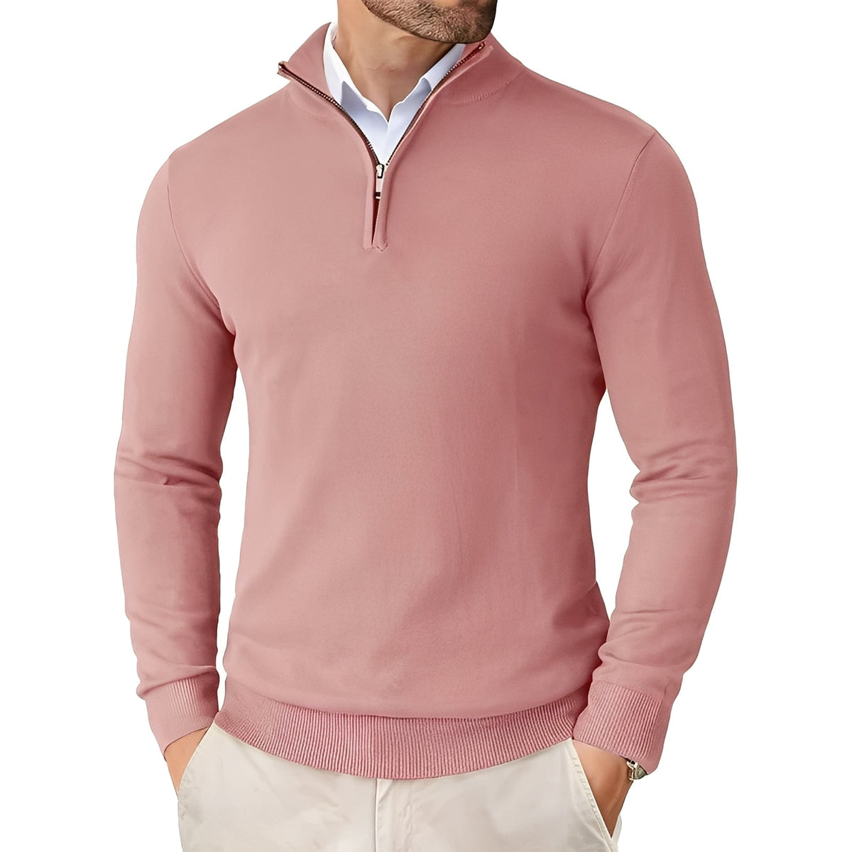 Strickpullover Herren | Mit Zipper 6