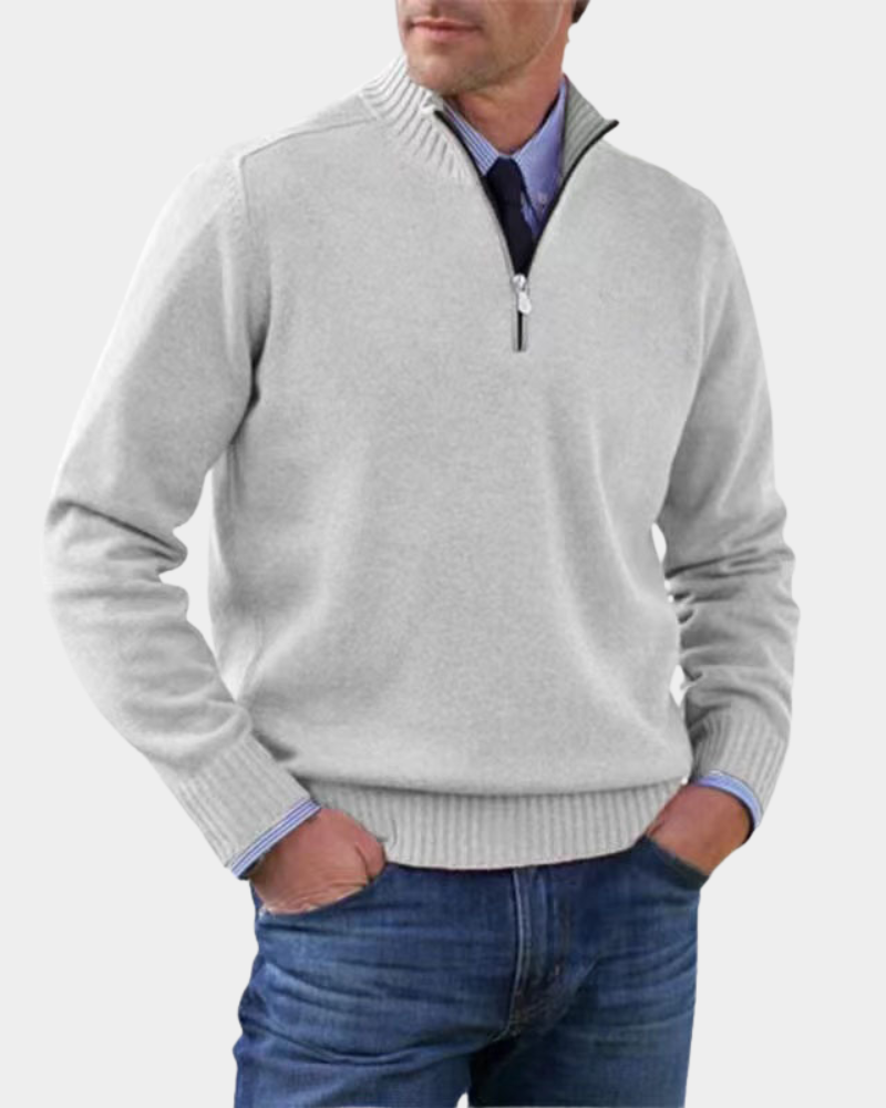 Pullover Herren mit Reißverschluss | Weich & Warm 4