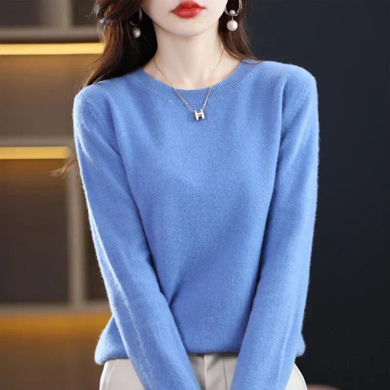 Pullover Damen | Rundhalsausschnitt & Weich