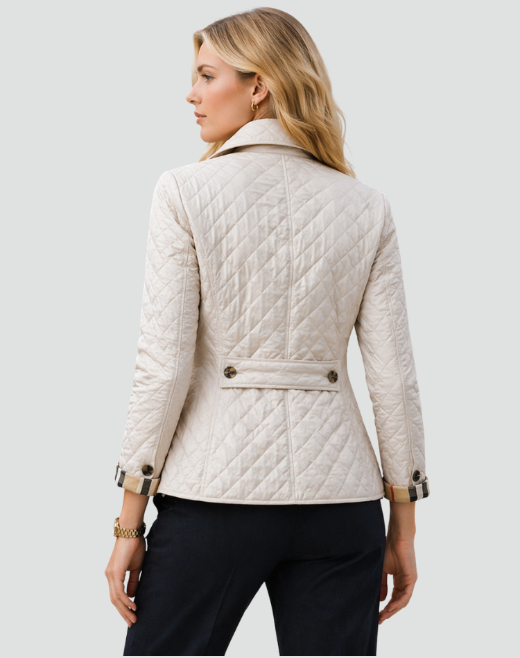 Steppjacke Damen | Steppkragen & Wärmende Rautensteppung 3
