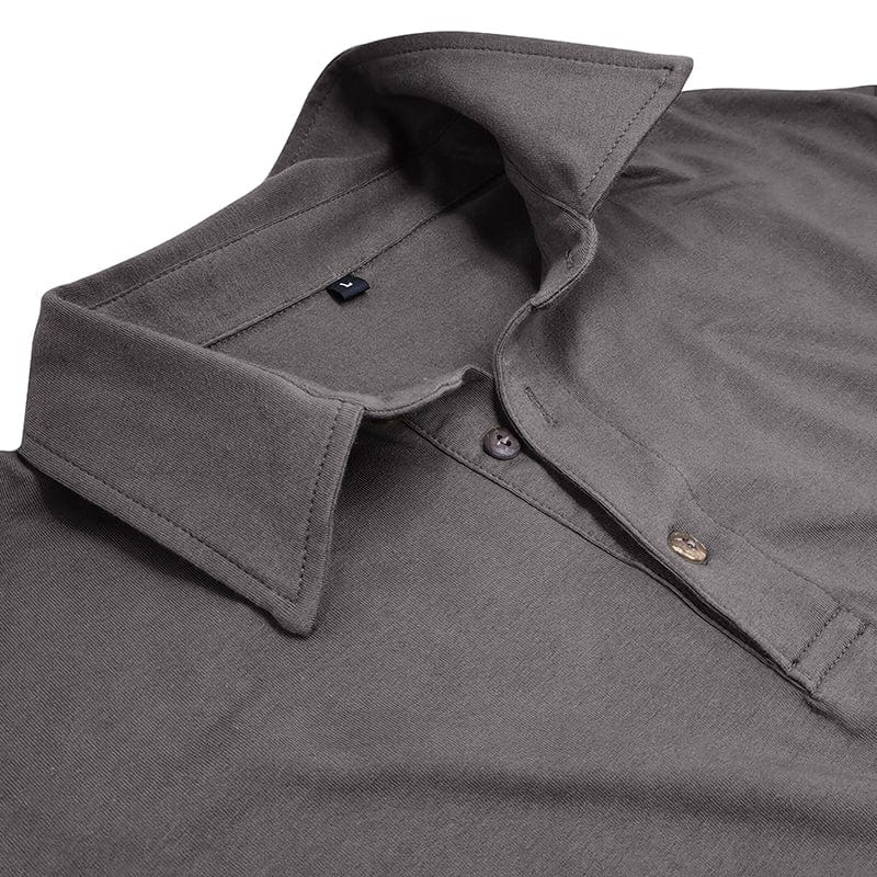 Langarm Poloshirt Herren | Figurbetonte Passform 19