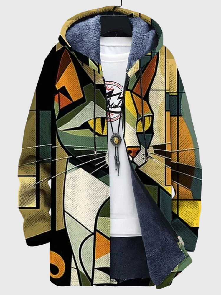 Jacke Damen | Künstlerischer Print & Bequemer Sitz 7