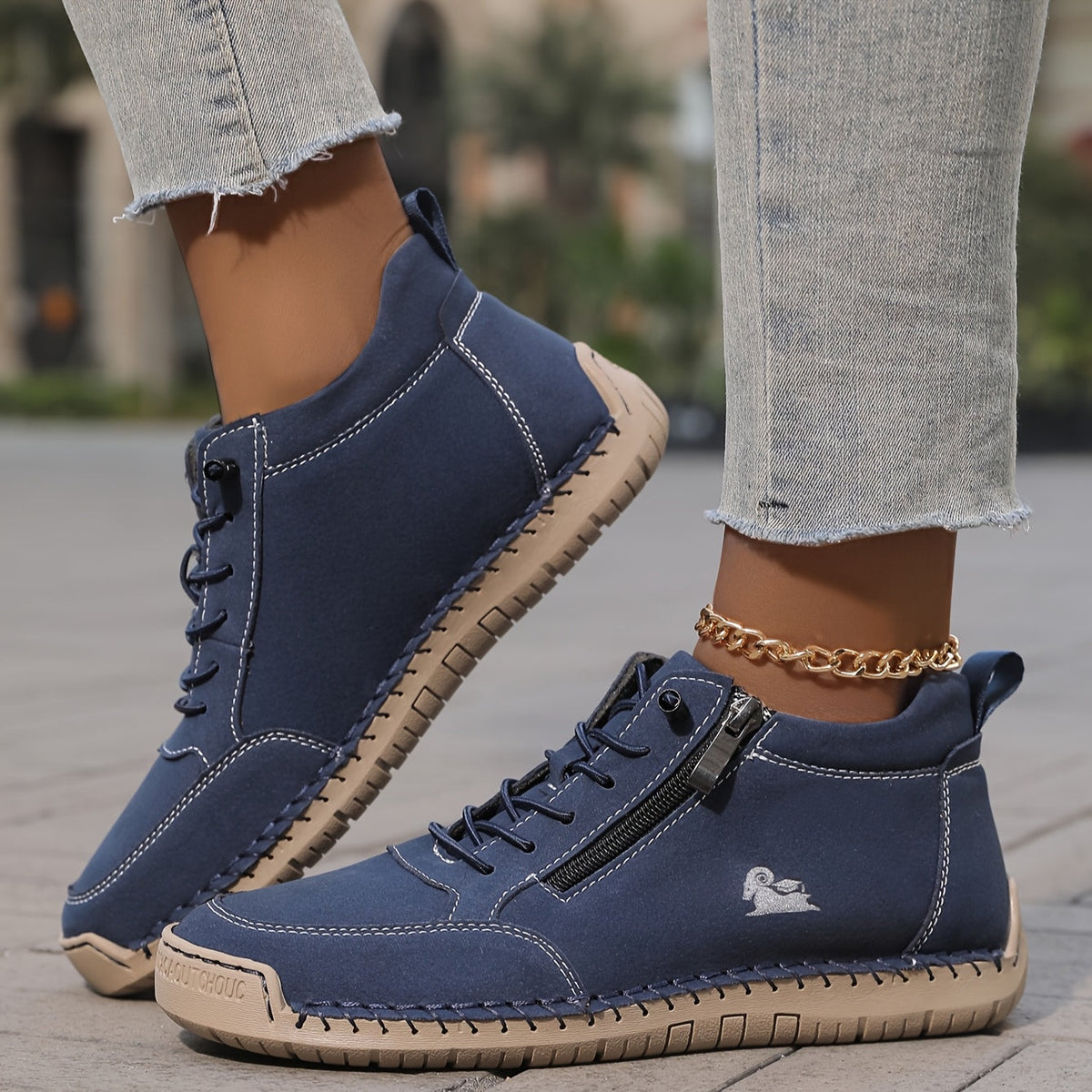 Schnürschuhe Damen | Komfort & Praktischer Reißverschluss 16
