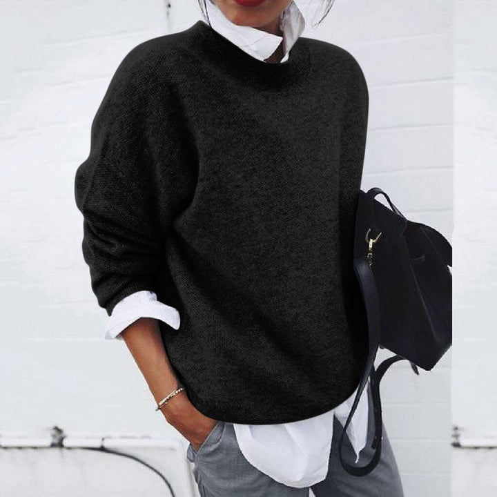 Pullover Damen | Klassischer Rundhalsausschnitt 4