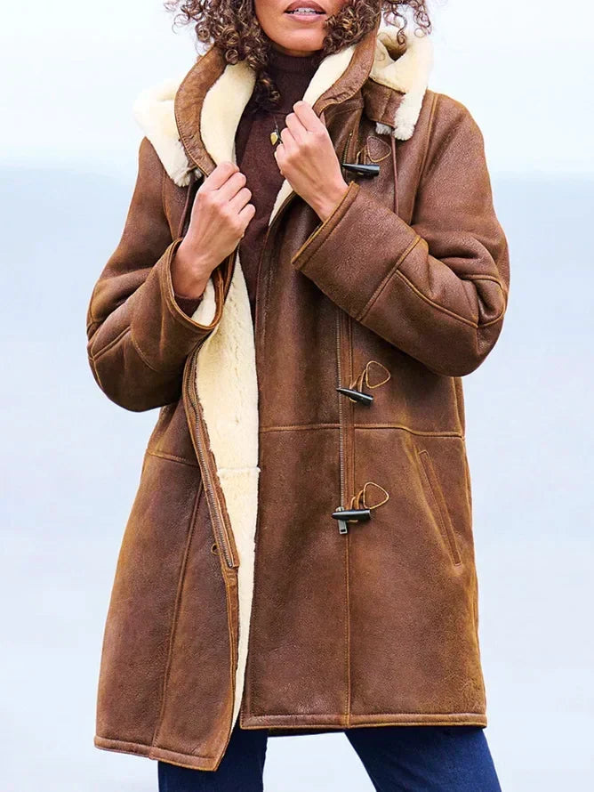 Wintermantel Damen mit Kapuze | Warm & Bequem 1
