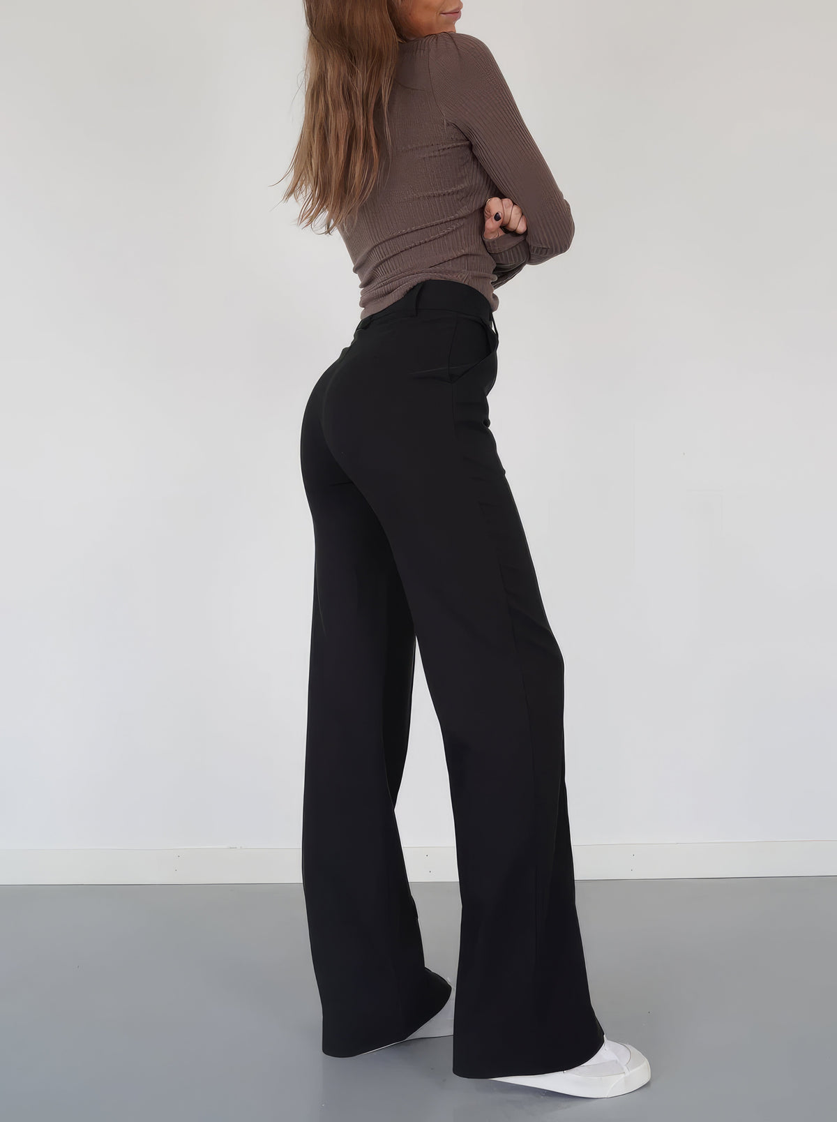 Weitbein Hose Damen | Eleganter Schnitt & Hoher Tragekomfort 1