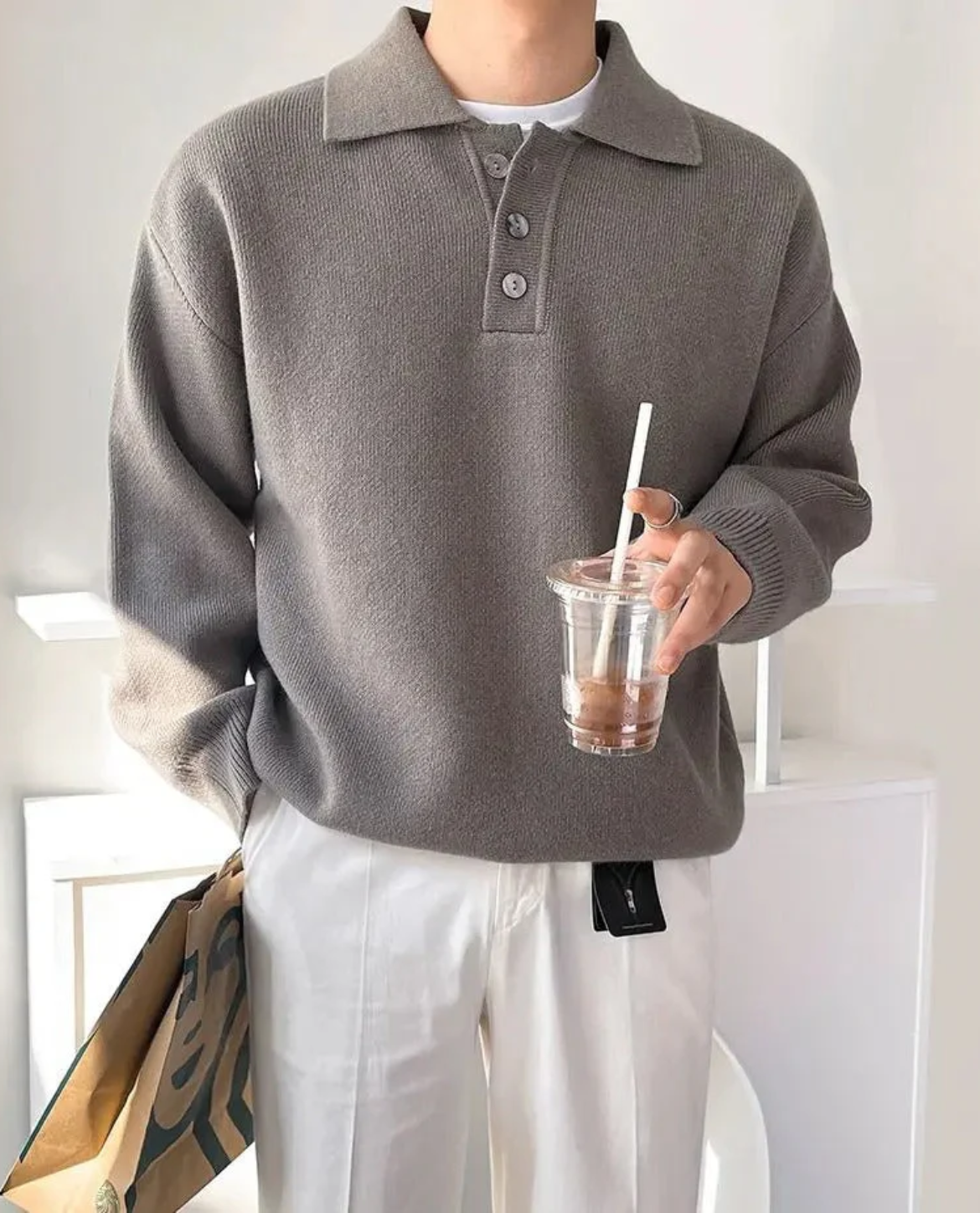 Polo Pullover Herren | Weich & Modern Geschnitten 1