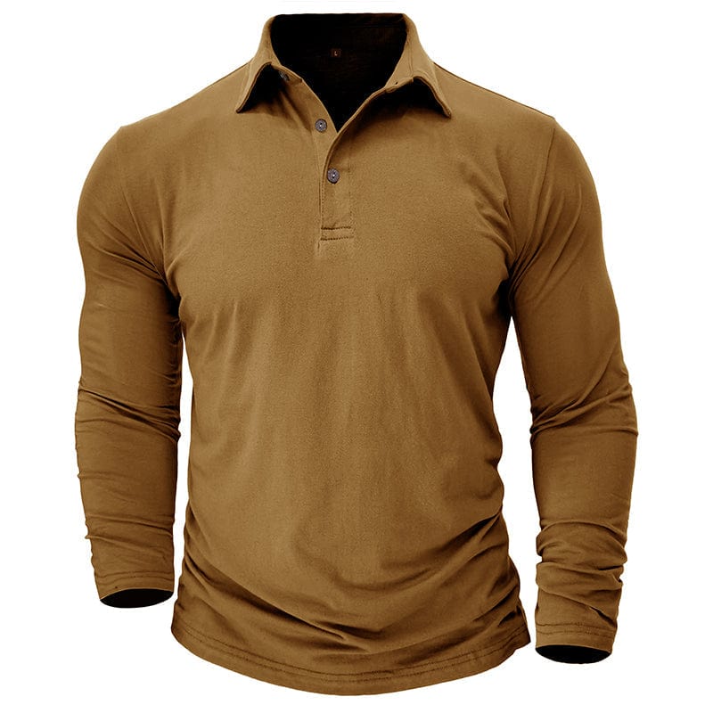 Langarm Poloshirt Herren | Figurbetonte Passform 9