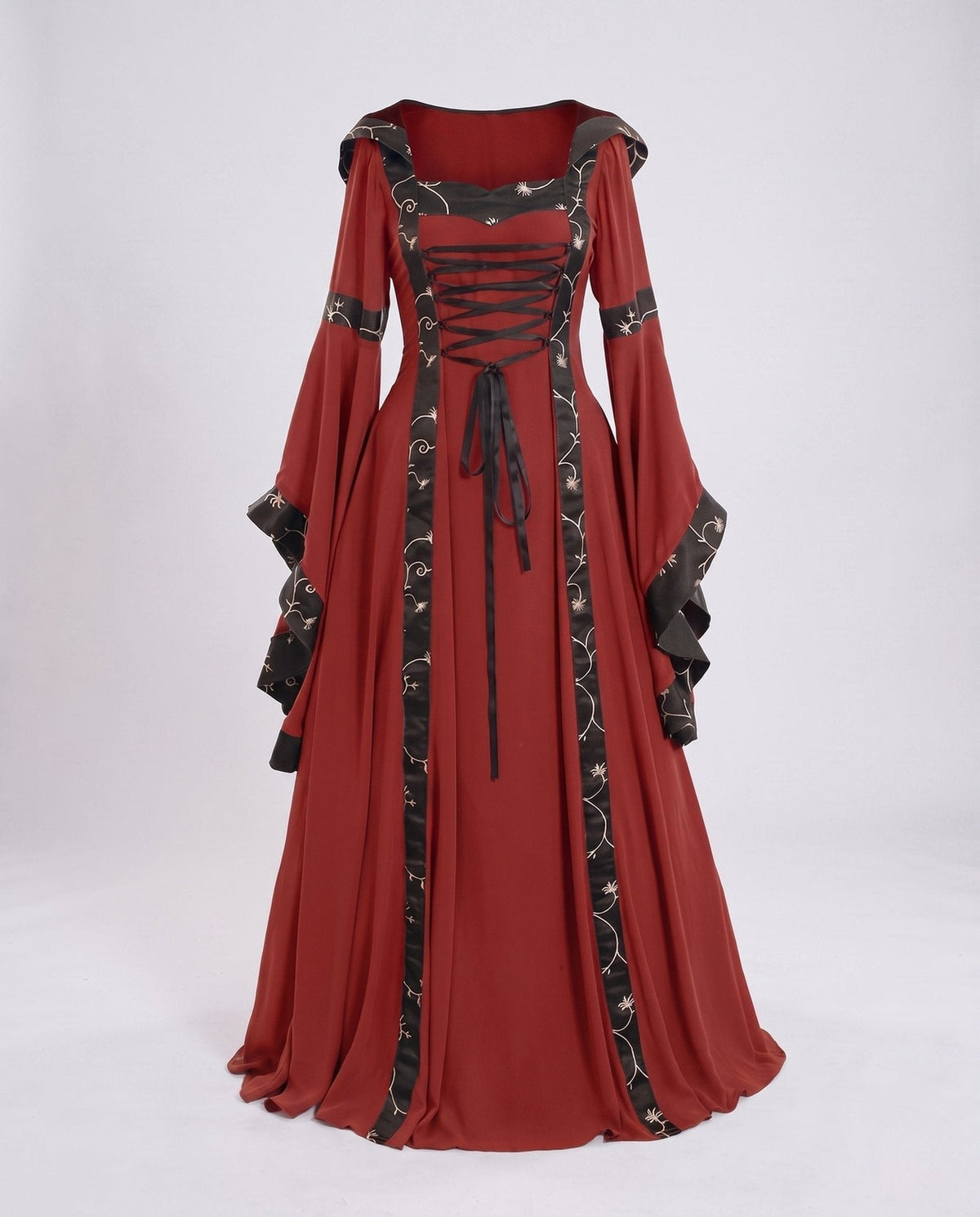 Drune | Historical Costume Dress with Elegant Lacing
