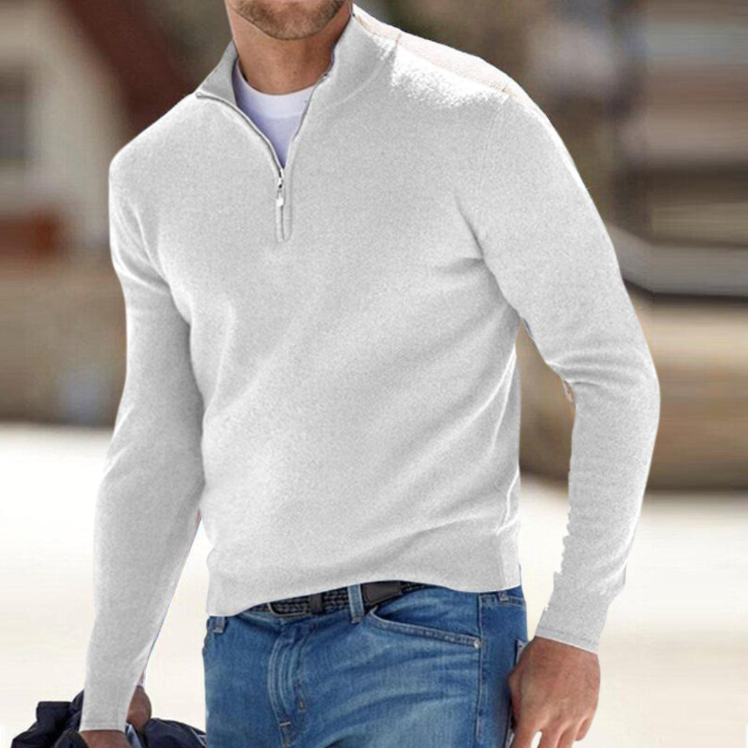 Half-Zip-Pullover Herren | Ganztägiger Komfort 3