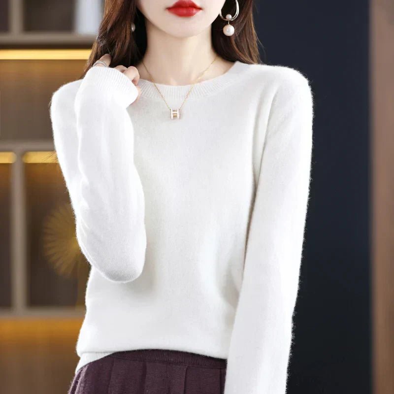 Pullover Damen | Rundhalsausschnitt & Weich