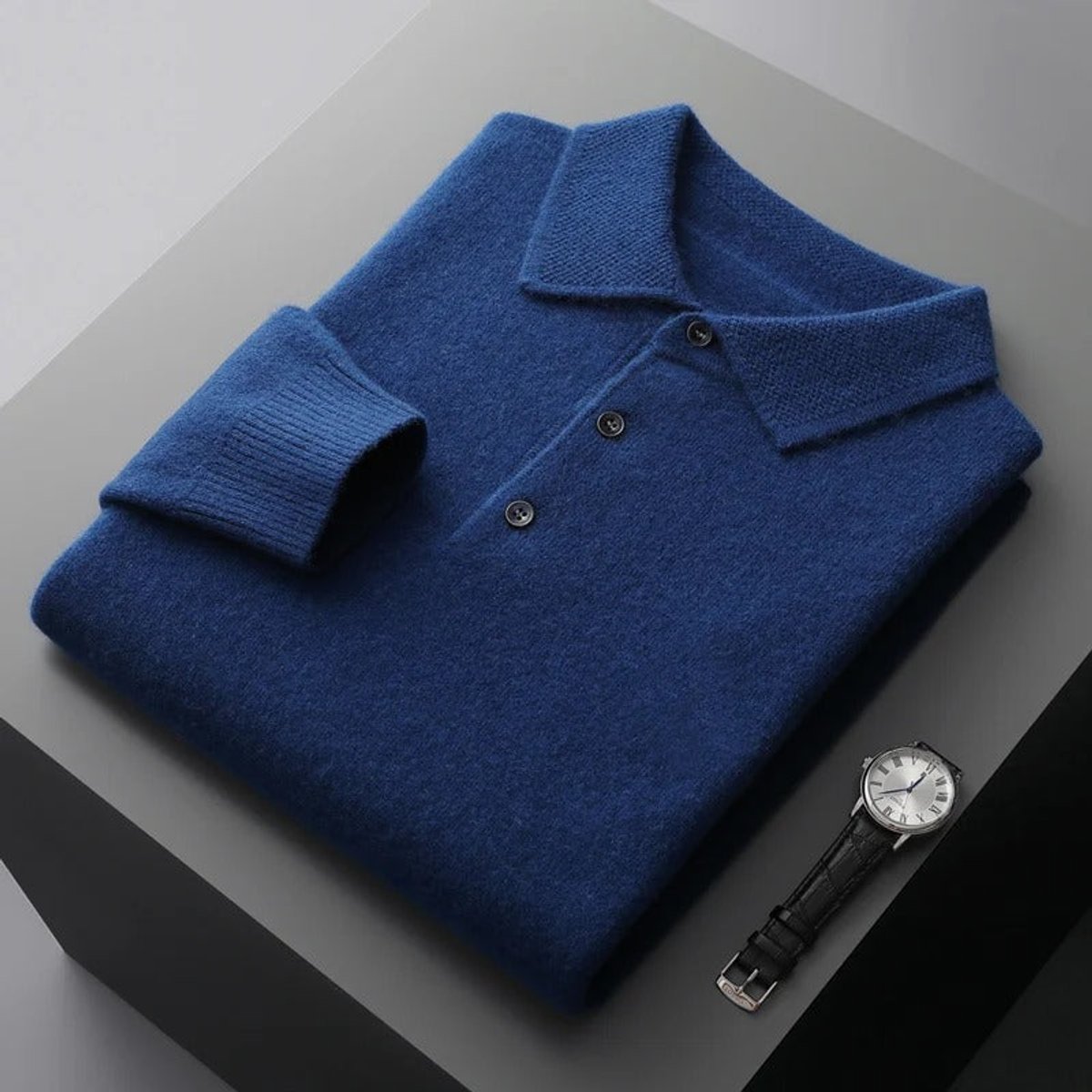 Strickpullover Herren | Polokragen & Elegante Passform 1