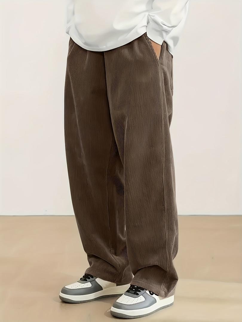 Cordhose Herren | Gerades Bein mit Taschen 9