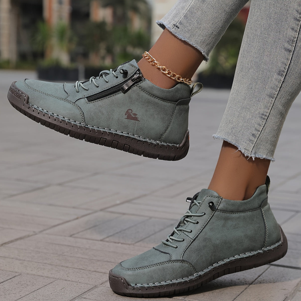 Schnürschuhe Damen | Komfort & Praktischer Reißverschluss 8