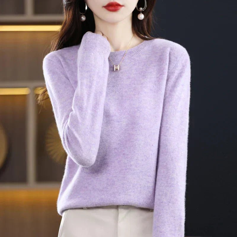 Pullover Damen | Rundhalsausschnitt & Weich