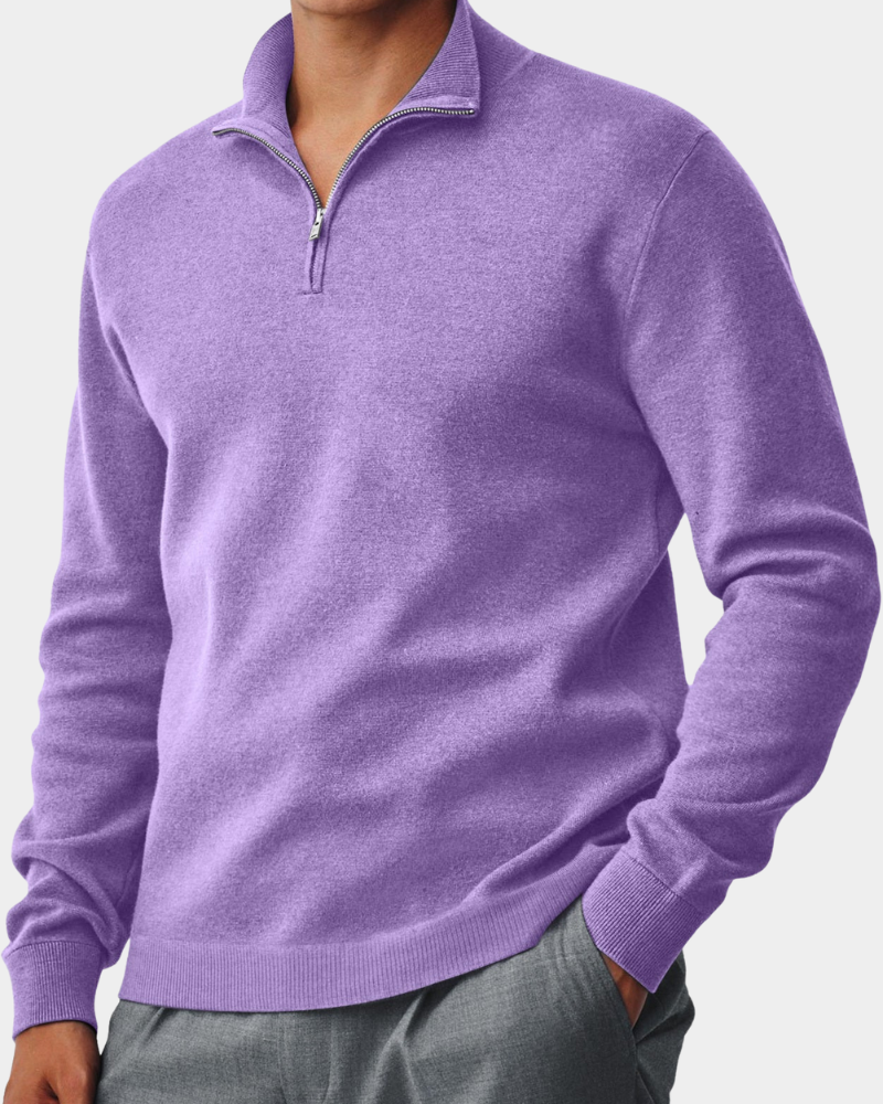 Pullover Herren | Kragen mit Reißverschluss 9
