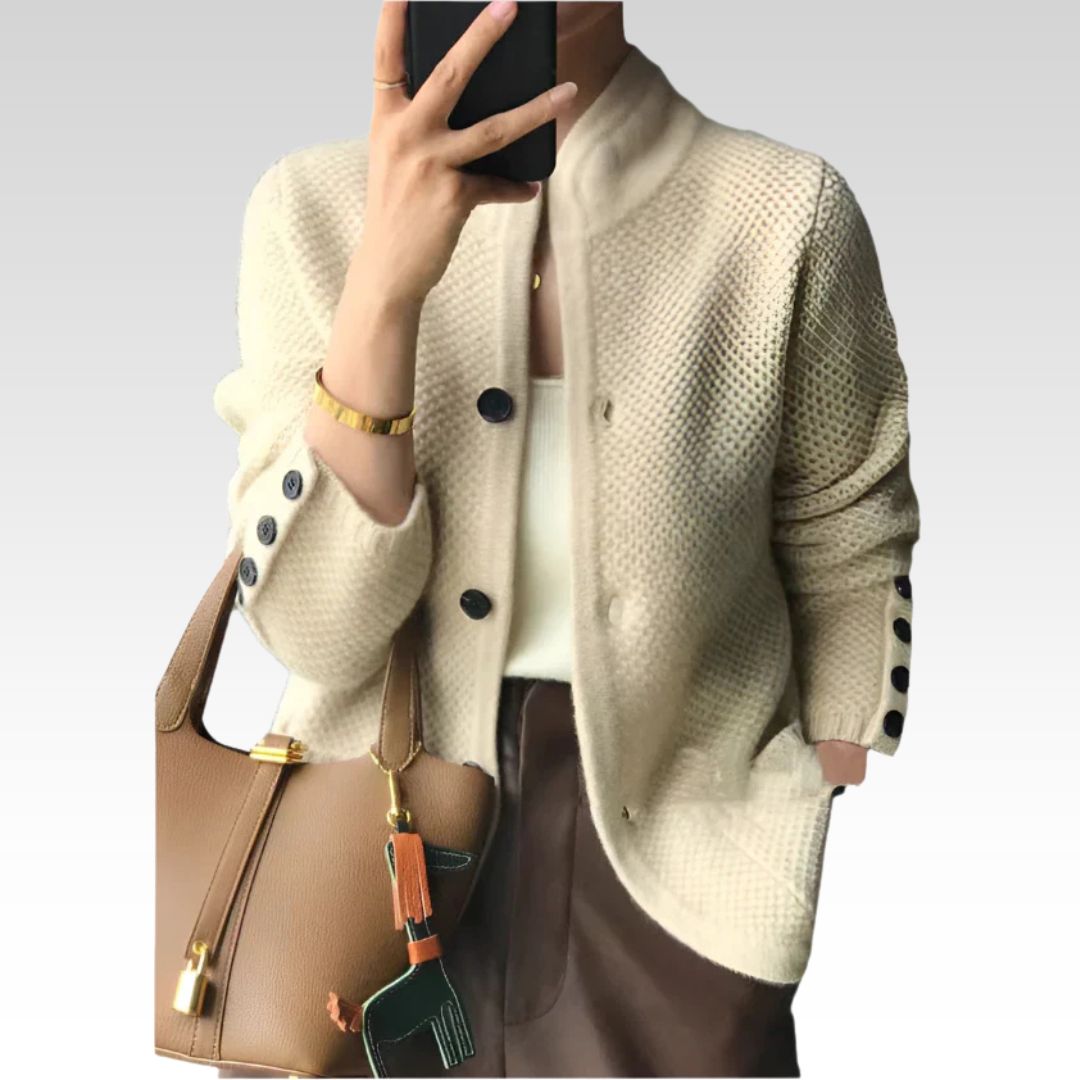ALISSA | Stilvoller Gemütlicher Cardigan 0