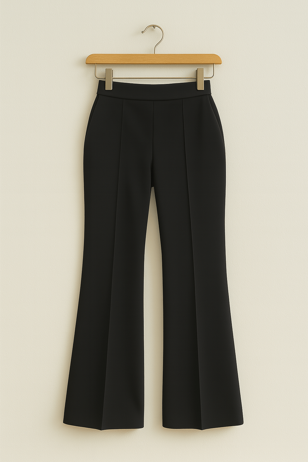 Amalia Anzughose mit weitem Bein und hohem Bund 1