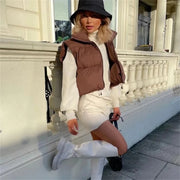 Anastasia - Gilet corto imbottito da donna