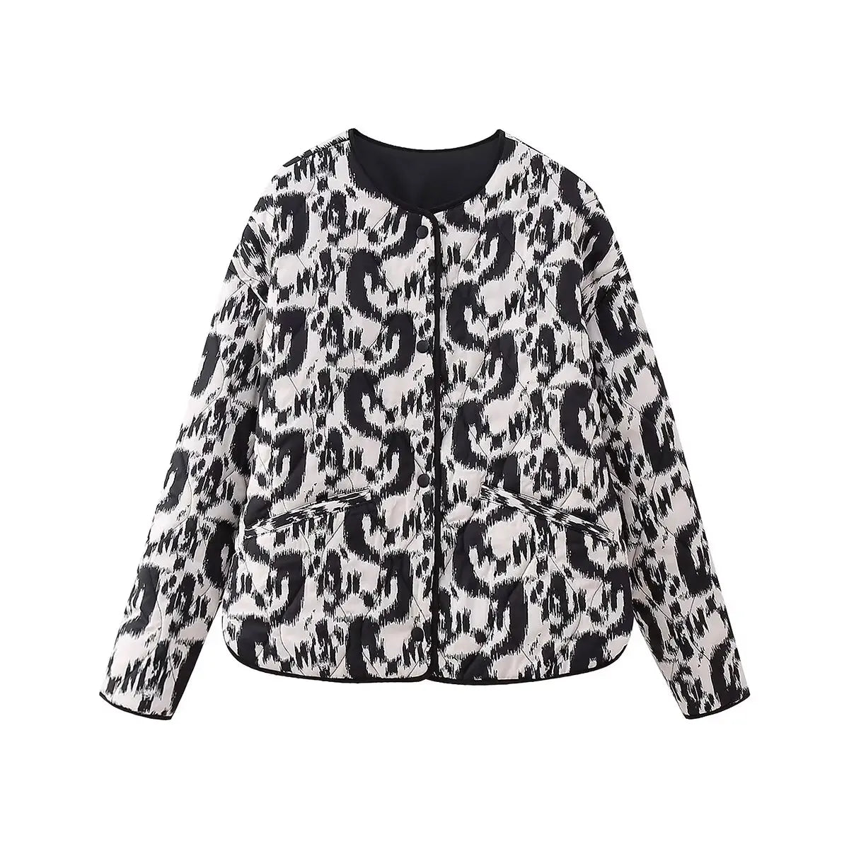 Animal Print Bomberjacken-Serie 0