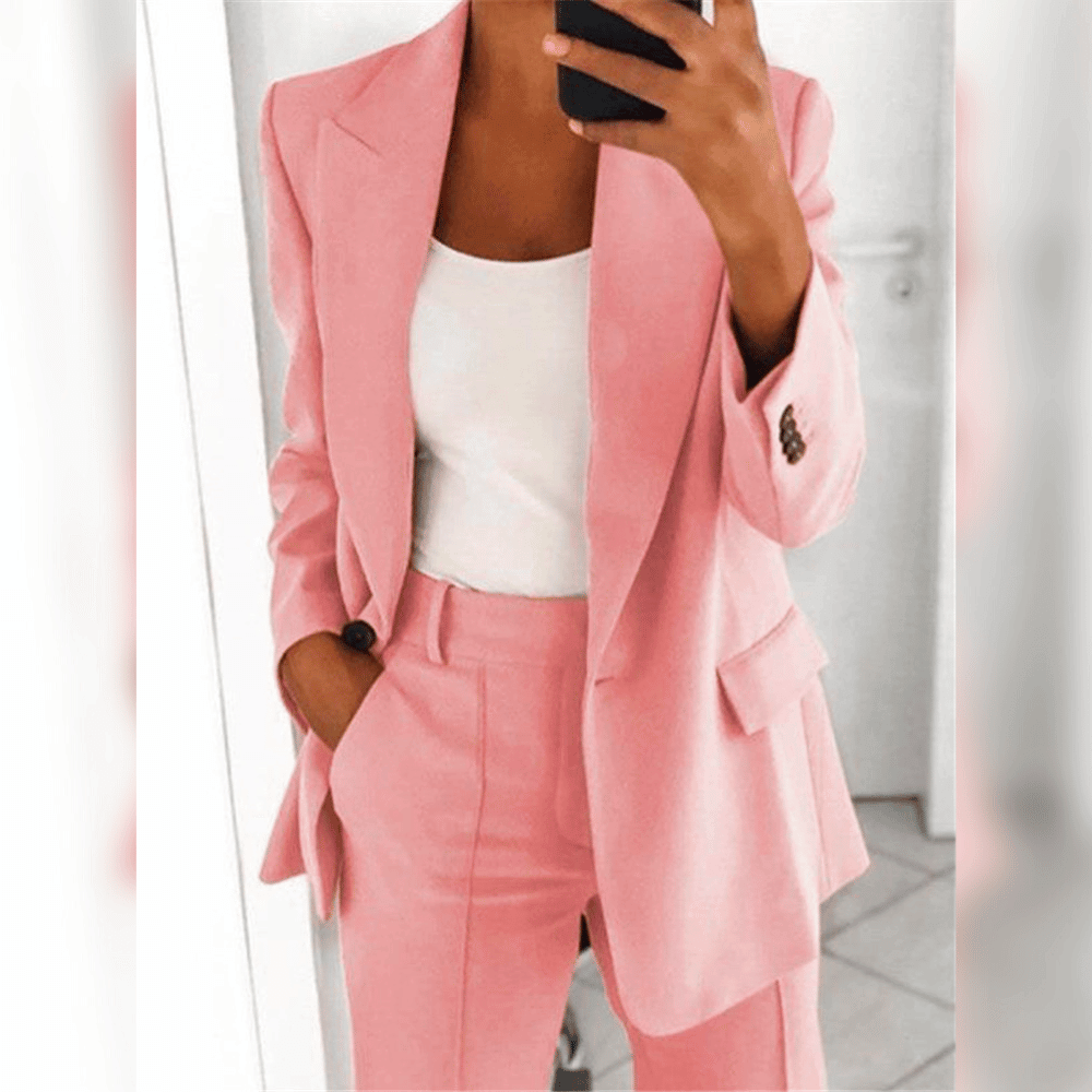 Anzug für Damen | Eleganter Hosenanzug für Business & Freizeit