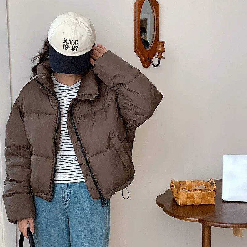 Athena - Kurzer Parka mit Streetwear-Stil