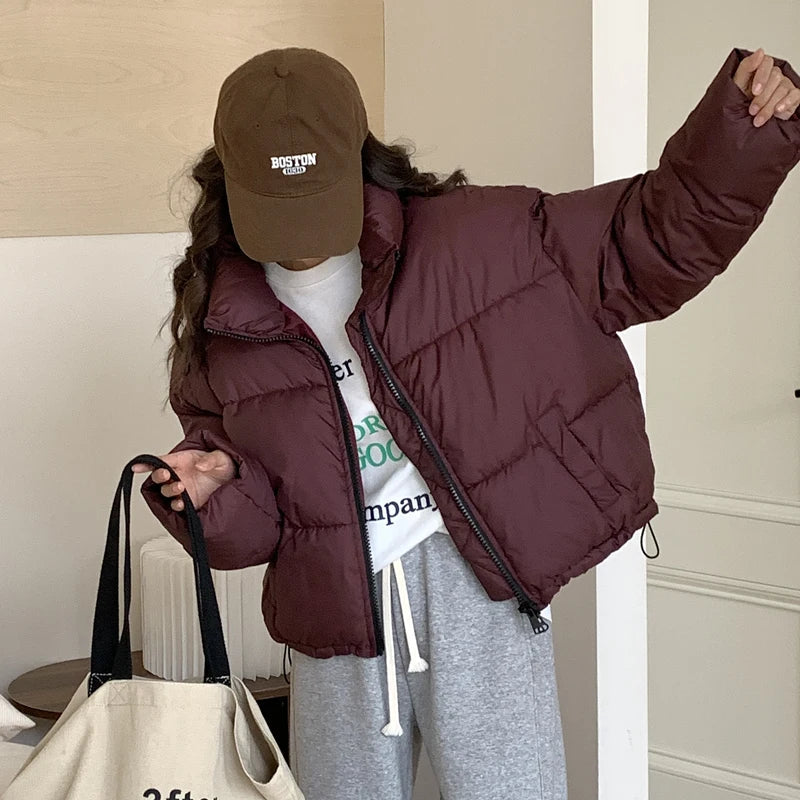 Athena - Kurzer Parka mit Streetwear-Stil