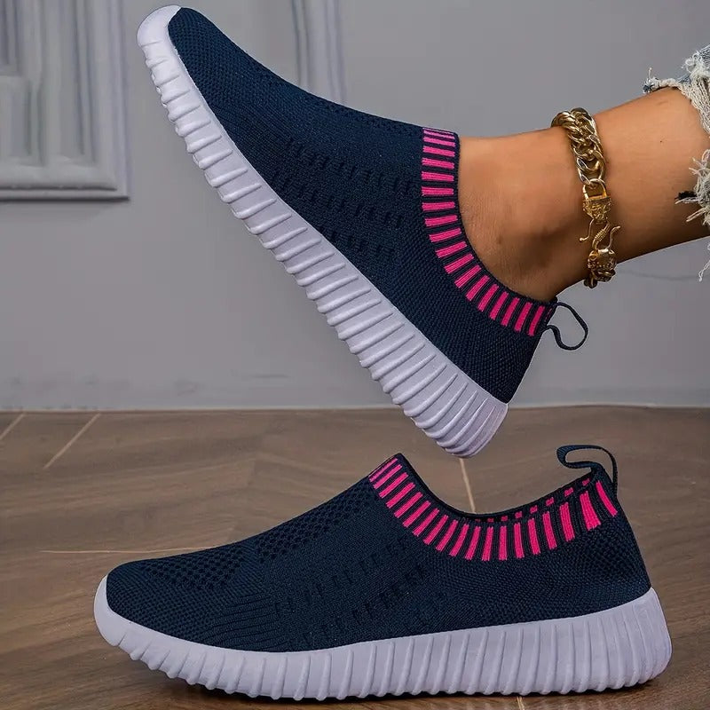 Atmungsaktive Damen-Sneaker mit verstärktem Fußbett 1