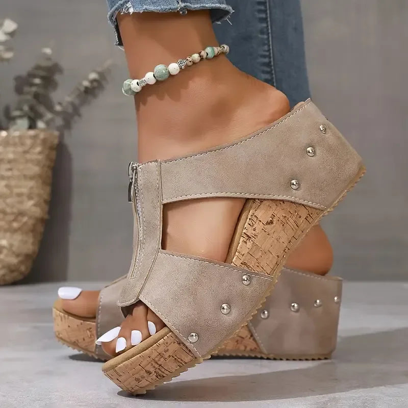 Aurea - Orthopädische Keilsandalette 3