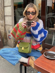 Ava| Maglione a maglia grossa per donna