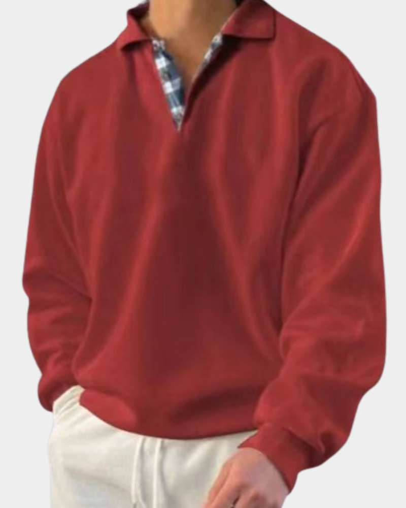 Axiel | Klassischer Komfort-Pullover mit V-Ausschnitt 10