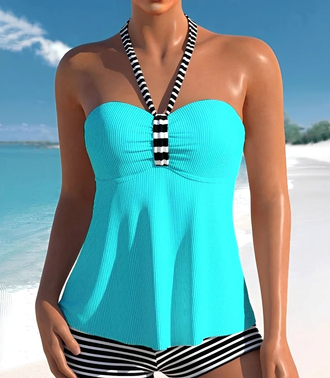 Ayla - Modische Halterneck-Tankinis 1