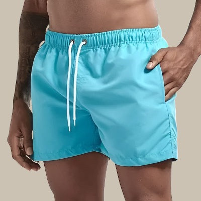 Badeshorts Herren | Schnelltrocknend & Bequemer Elastikbund