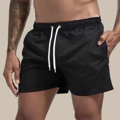 Badeshorts Herren | Schnelltrocknend & Bequemer Elastikbund