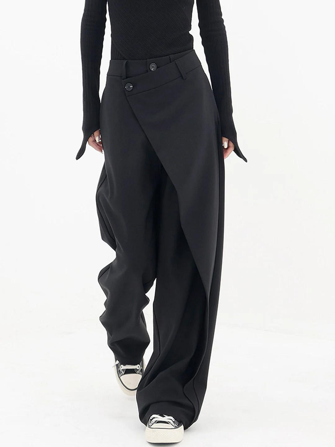 Baggy Hose Damen | Hoher Bund & Weites Bein