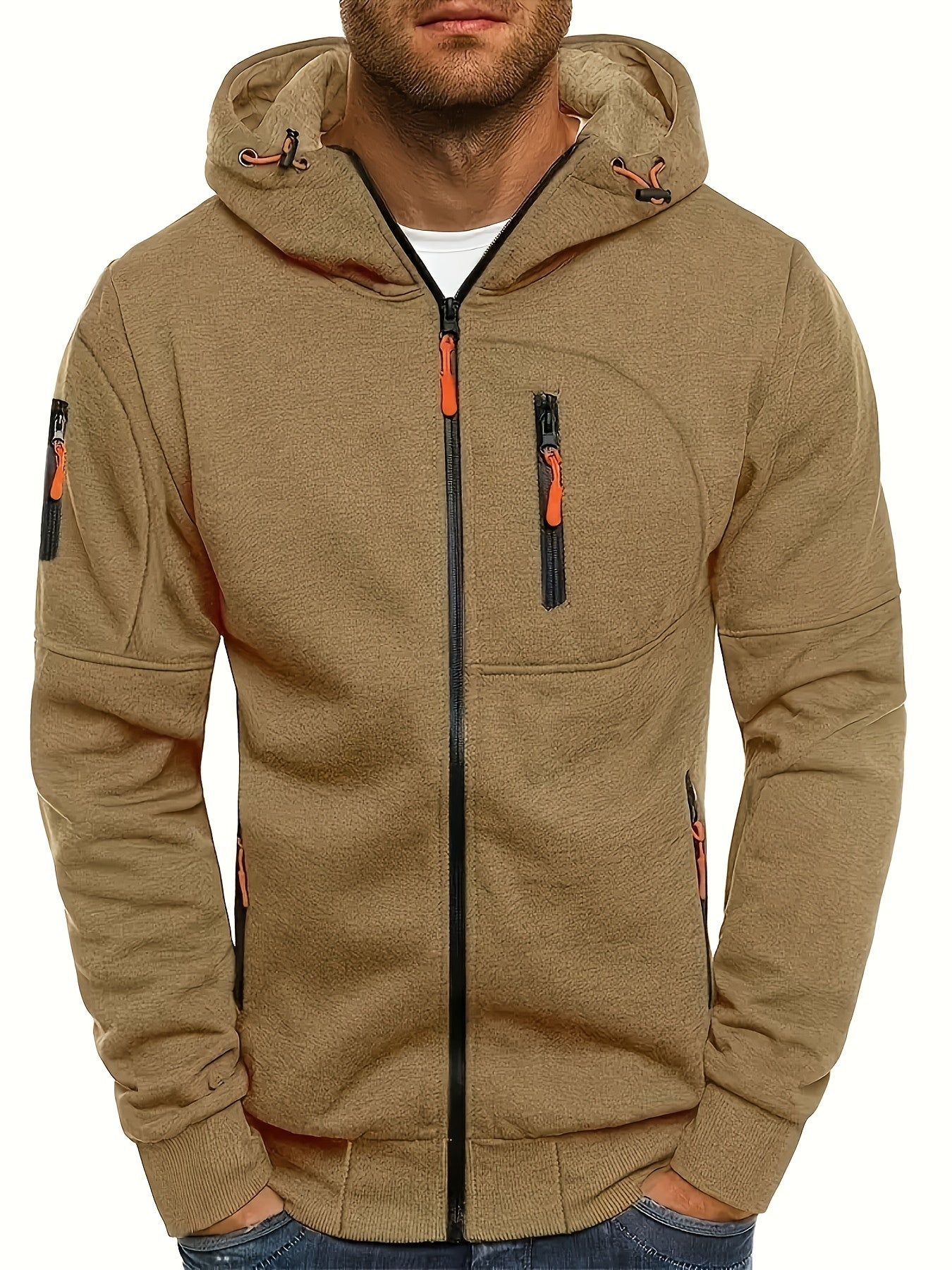 Ben | Sportlicher Kapuzenpullover mit Reißverschluss 6