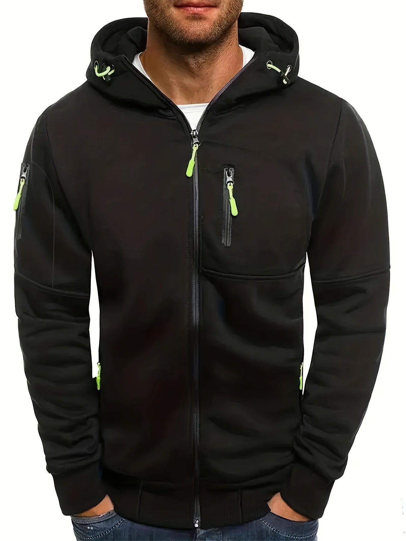 Ben | Sportlicher Kapuzenpullover mit Reißverschluss 7