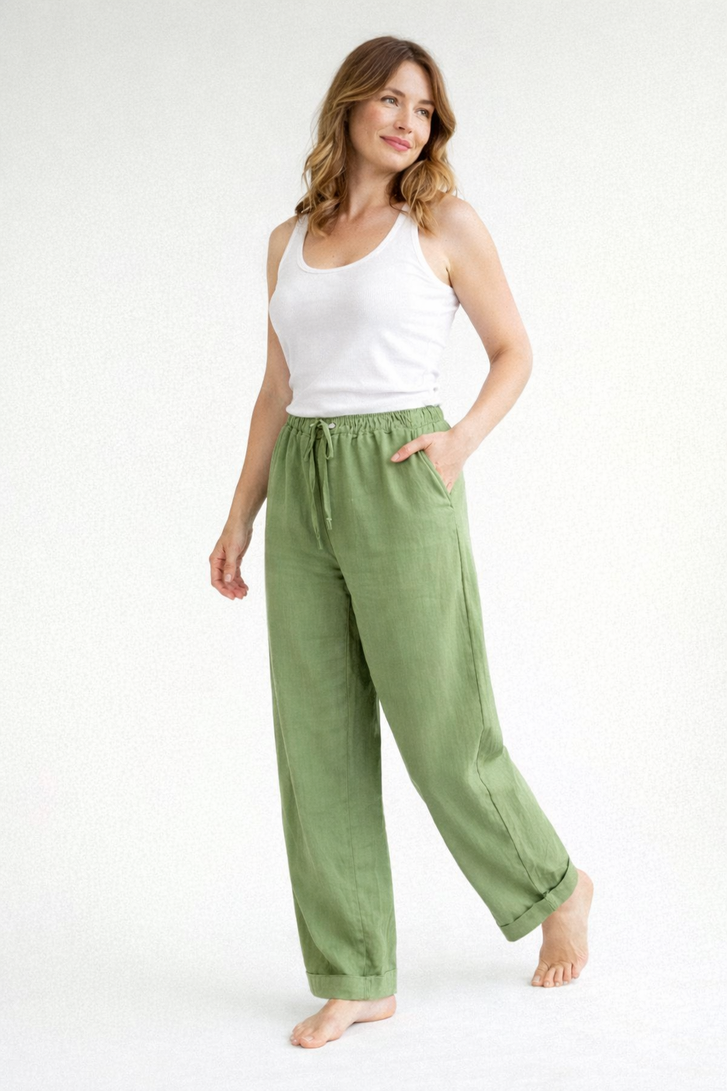 Bequeme Hose Damen | Elastikbund & Bewegungsfreiheit