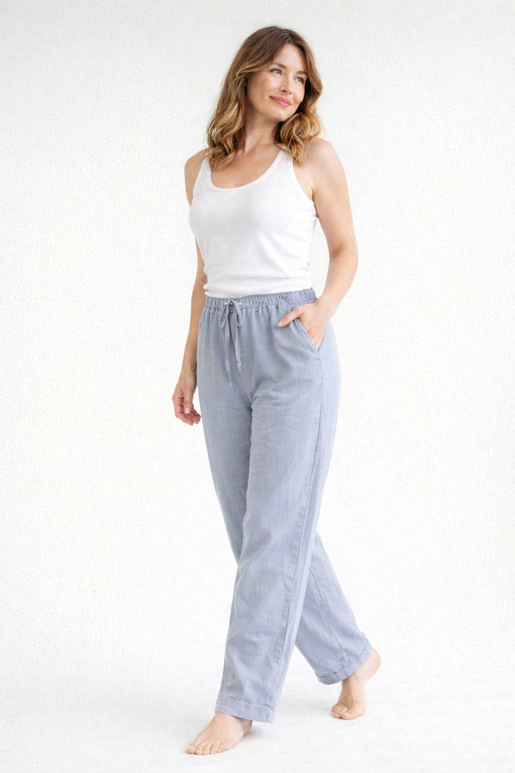 Bequeme Hose Damen | Elastikbund & Bewegungsfreiheit