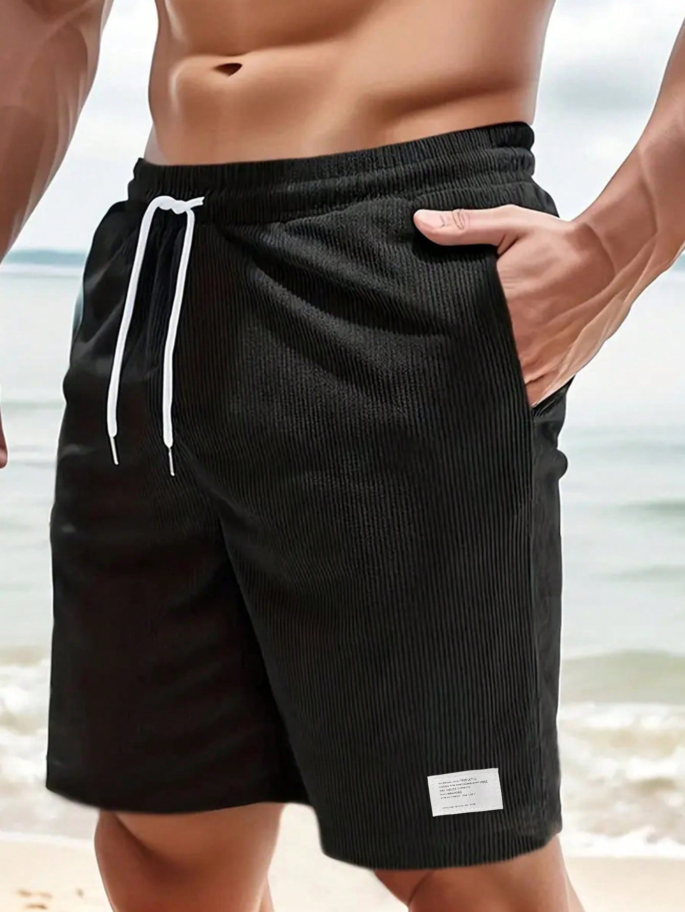 Bettina | Herren Sommer Lässige Shorts Mit Kordelzug 8