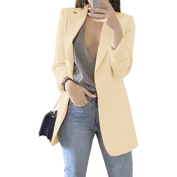 Blazer Damen | Langer Schnitt & Offene Front