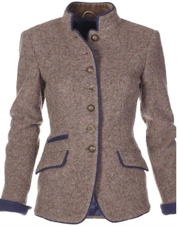 Blazer Damen Tailliert | Eleganter Knopfverschluss