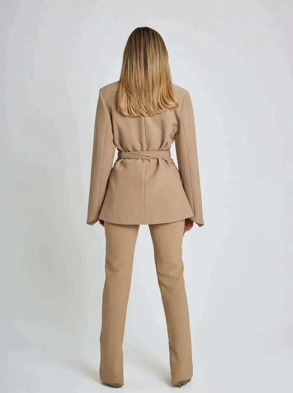 Blazer Damen | Tailliert mit Gürtel für definierte Silhouette