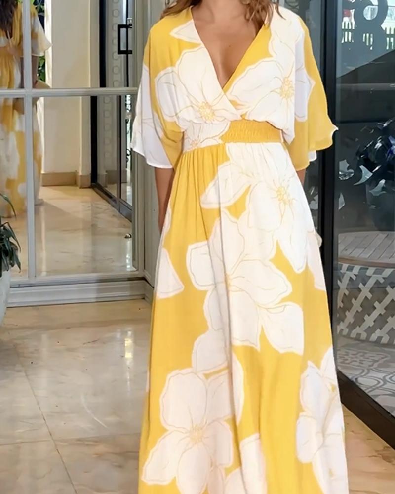 Blumenharmoniekleid | Kaia