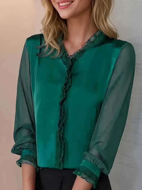Bluse Damen | Rüschen & Elegant