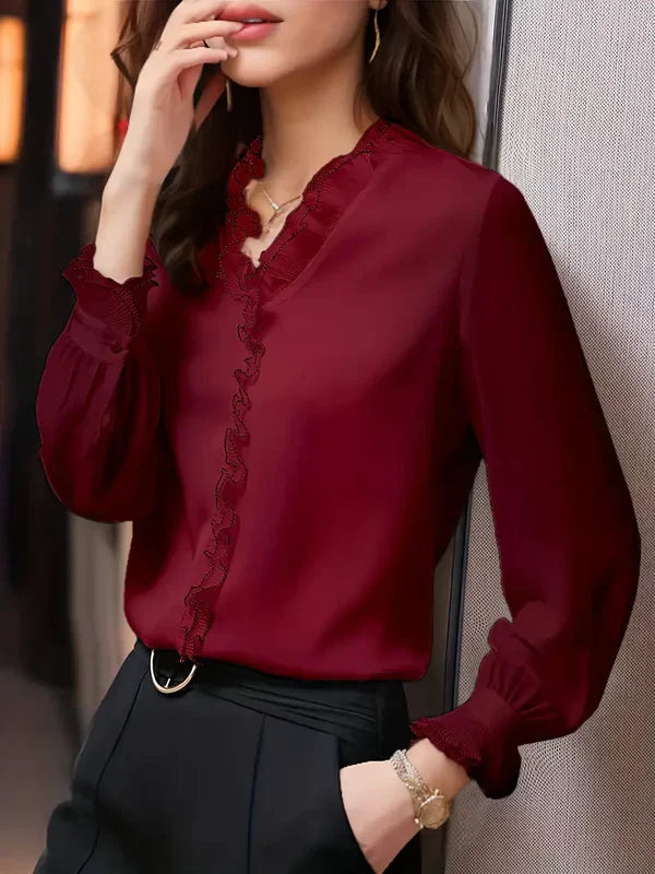 Bluse Damen | Rüschen & Elegant