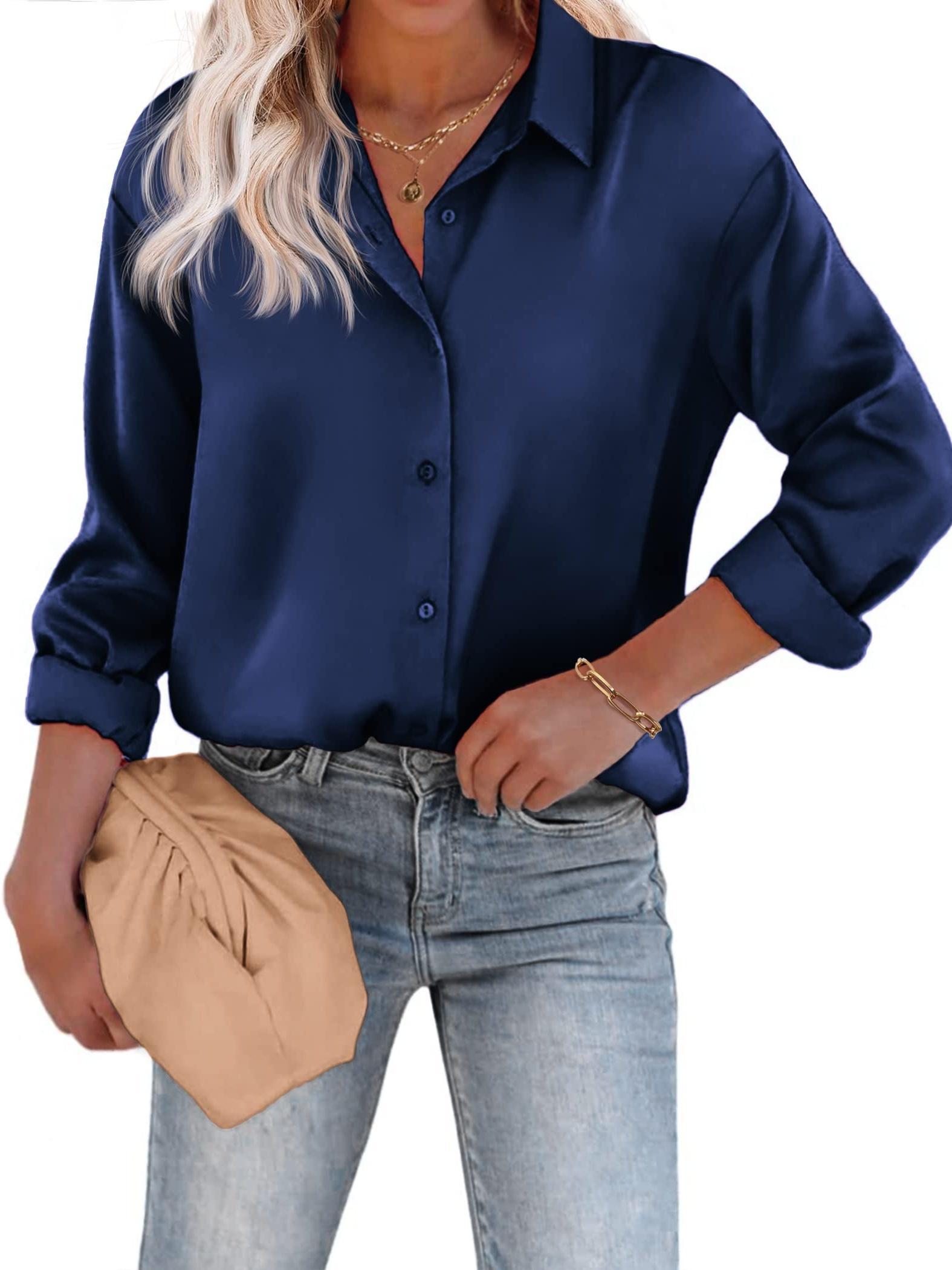 Bluse Damen | Satin & Elegant