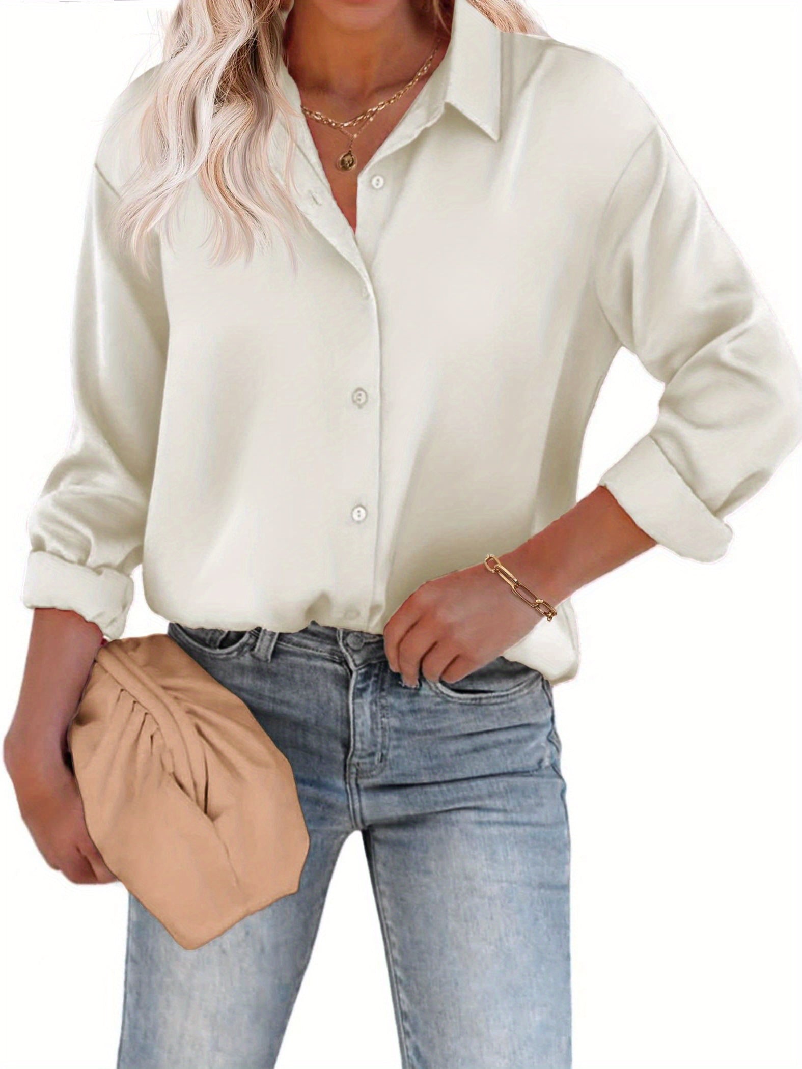 Bluse Damen | Satin & Elegant